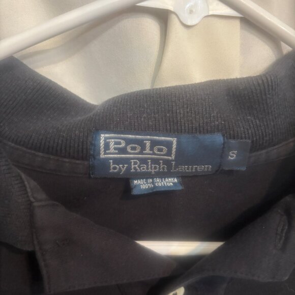 Polo by Ralph Lauren Classic Black Short Sleeve Polo – Size S - Picture 2 of 3